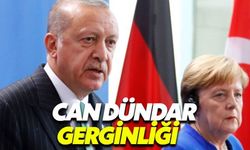 Erdoğan-Merkel toplantısında Can Dündar gerilimi