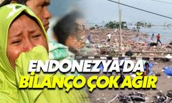 Endonezya'da depremin neden olduğu tsunamide bilanço ağır