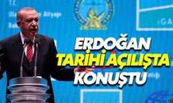 Cumhurbaşkanı Erdoğan yeni havalimanı açılışında konuştu