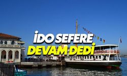 İDO (İstanbul Deniz Otobüsleri) iç hat seferlerine devam kararı aldı