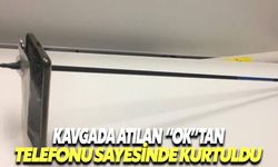Tartışmadan sonra atılan oktan cep telefonu sayesinde kurtuldu
