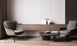 Az eşya, çok huzur, minimalist dekorasyon