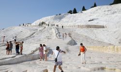 Pamukkale’yi bayramda 53 bin turist gezdi