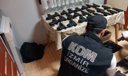 İzmir'de silah kaçakçılığı operasyonu