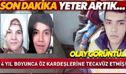 Öz Kardeşlerine 4 Yıl  Boyunca Tecavüz Edip Öldürdü...