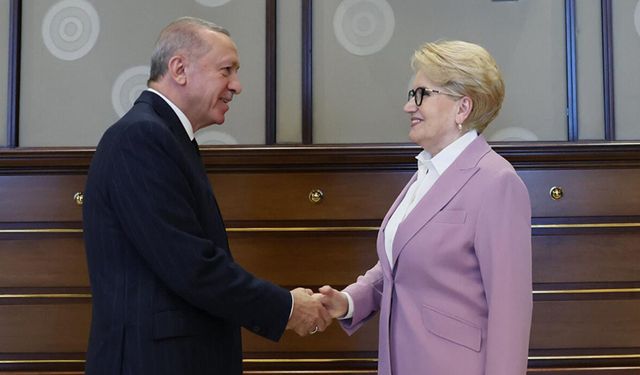 Erdoğan ve Akşener Bir Araya Geldi