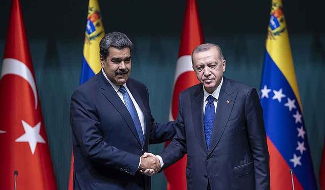 Erdoğan ve Maduro'dan Güçlü İlişkiler ve Filistin'e Destek