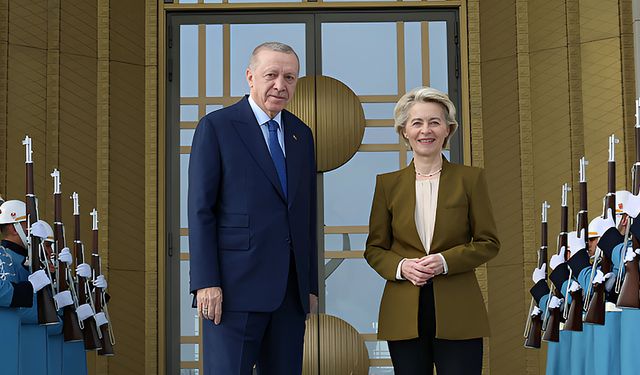 Cumhurbaşkanı Erdoğan ve Von Der Leyen Görüşmesi