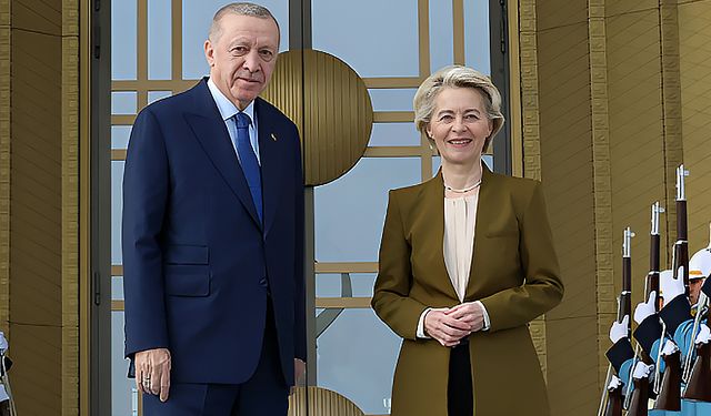 Cumhurbaşkanı Erdoğan ve Von Der Leyen Görüşmesi