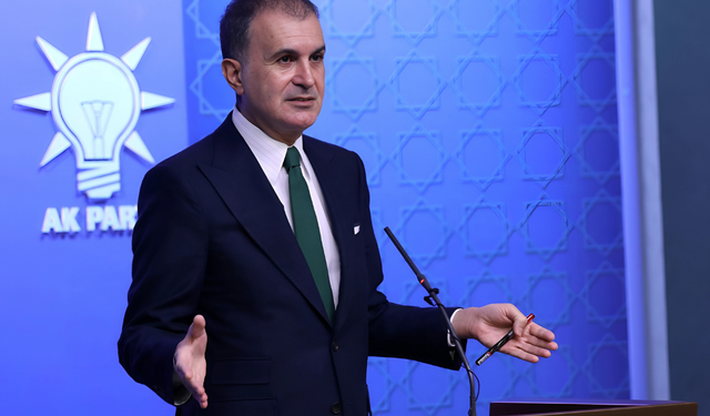 Ömer Çelik: "Özgür Özel, CHP İçindeki Sorunları Çözmek Yerine AK Parti’ye Saldırıyor"