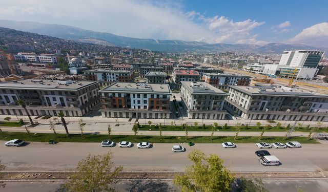 Kahramanmaraş’ta afet konutları tamamlanıyor