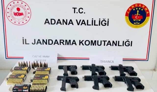 Adana’da yasa dışı silah ticareti şüphesi