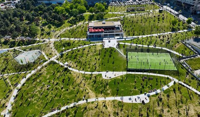 İstanbul Bağcılar'da Millet Bahçesi!