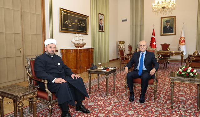TBMM Başkanı Kurtulmuş, Fejzic ile bir araya geldi