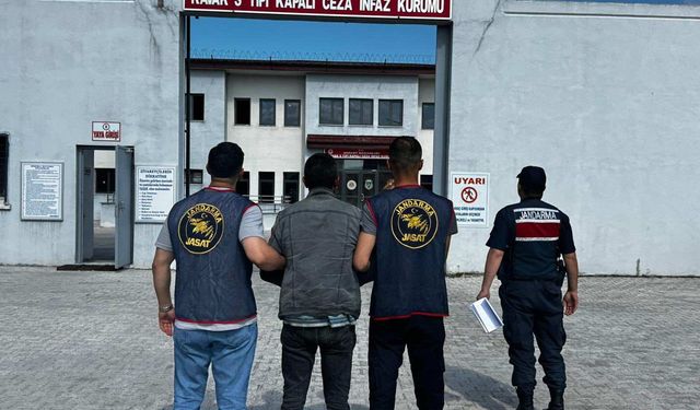 Samsun’da firari hükümlü jandarma tarafından yakalandı