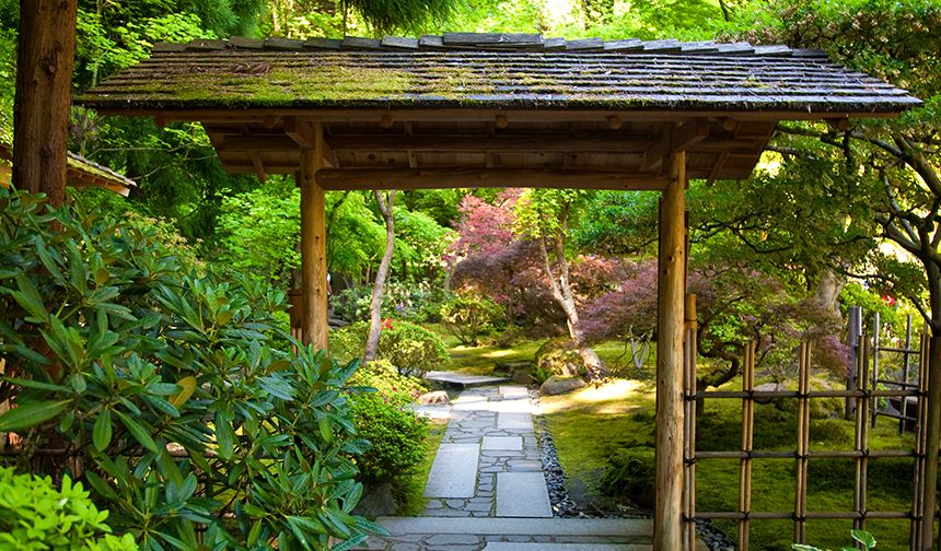 Huzur, Japon Bahçelerinin Zen Estetiği