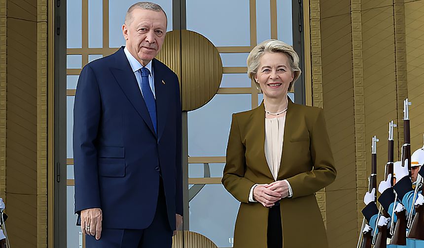 Cumhurbaşkanı Erdoğan ve Von Der Leyen Görüşmesi