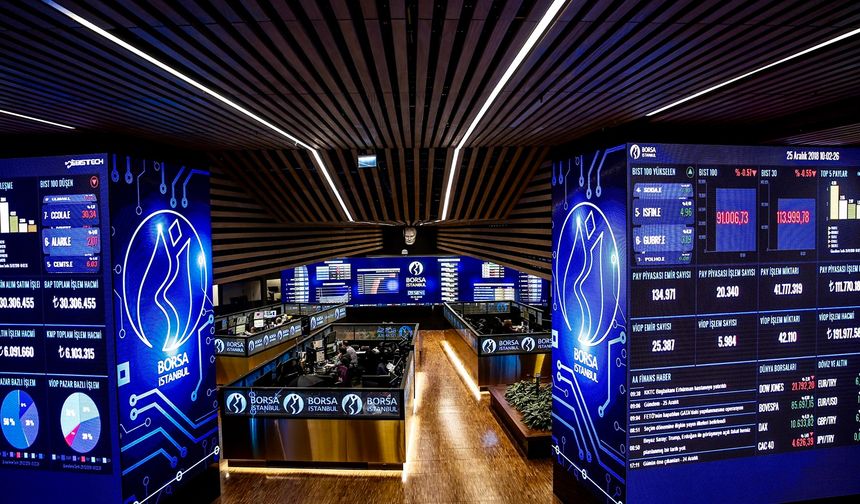 BIST 100 haftaya 9.666 puandan başladı