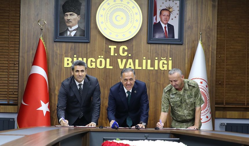 Bingöl’de AFAD destek üssü için protokol imzalandı