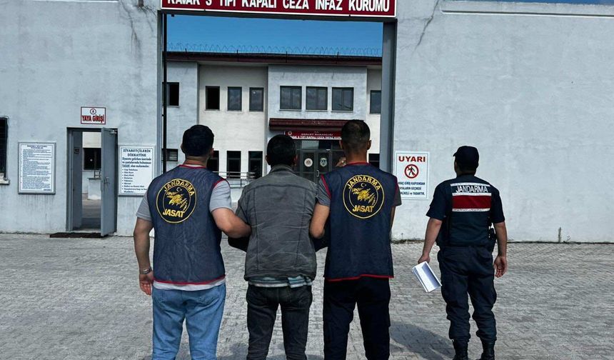 Samsun’da firari hükümlü jandarma tarafından yakalandı