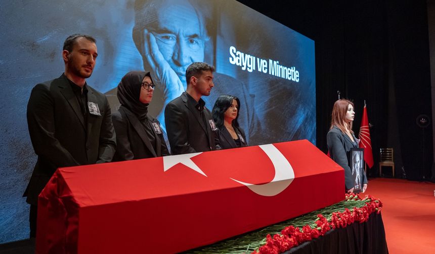 Altan Öymen’e CHP Genel Merkezi’nde son veda